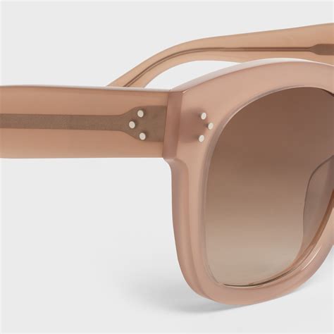 OVERSIZED S002 SUNGLASSES IN ACETATE 